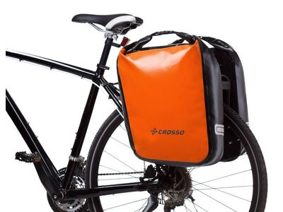 Crosso Bags Dry 60L (Pair) Rear  Orange  click to zoom image