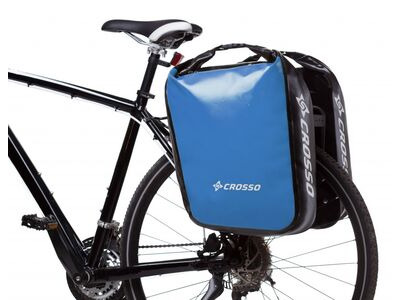 Crosso Bags Dry 60L Panniers Klickfix  Light Blue  click to zoom image