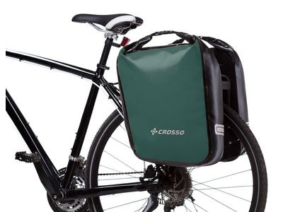 Crosso Bags Dry 60L Panniers Klickfix  Olive  click to zoom image