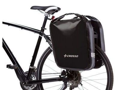 Crosso Bags Dry 60L Panniers Klickfix  Black  click to zoom image