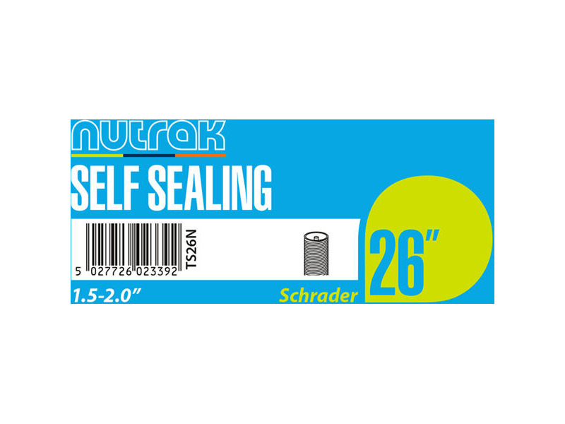 Nutrak 26x1.5 - 2.0" Schrader - self-sealing click to zoom image