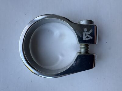 Koga 34.9mm Seatpost Collar Bolt Version Silver Alloy