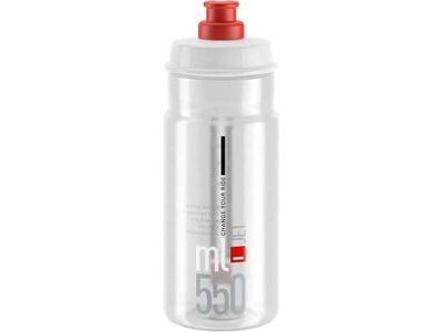 Elite Jet Bottle 550ml 550 ml Clear / Red click to zoom image