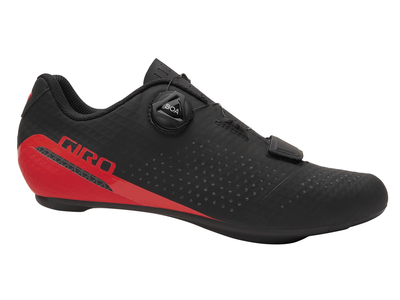 GIRO Cadet Road Shoes 40 Black/Red  click to zoom image