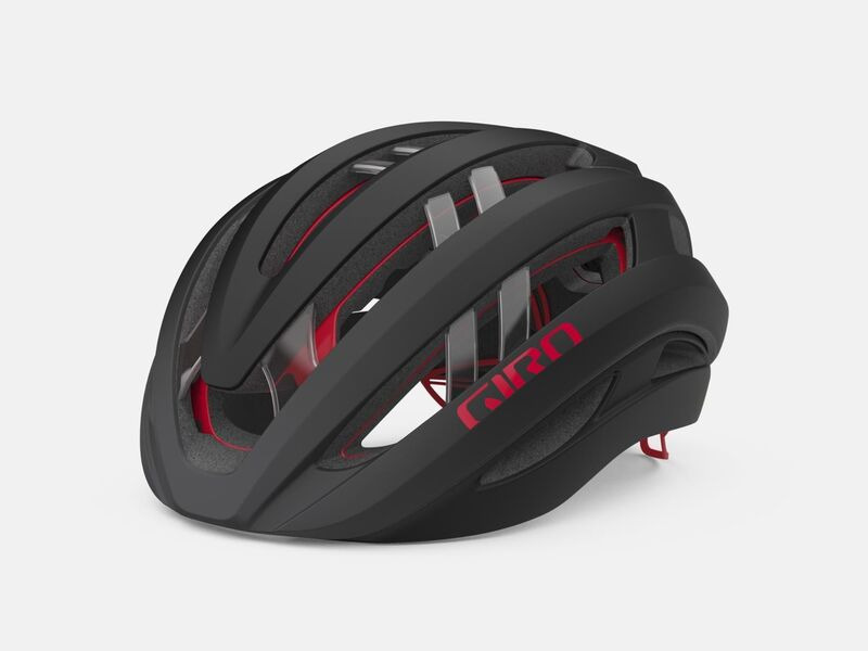 Giro Aries Spherical Helmet Matte Carbon Red click to zoom image