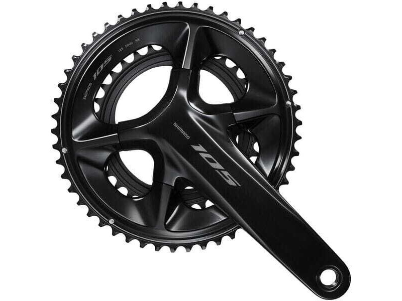 Shimano FC-R7100 105 double 12-speed chainset, HollowTech II click to zoom image