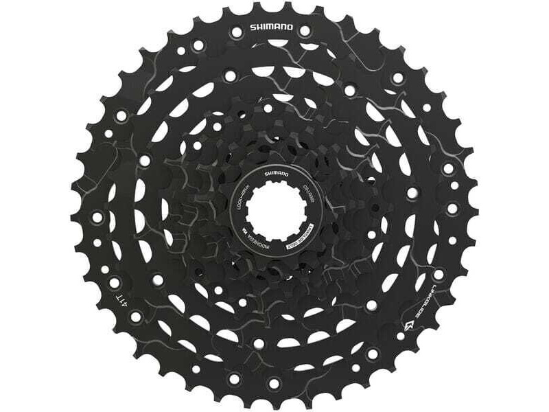 Shimano CUES CS-LG300-9 Link Glide 9-speed 11 - 41tT Cassette click to zoom image
