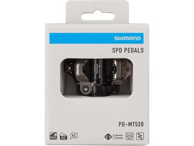 Shimano PD-MT520 SPD pedal, with SM-SH51 cleats, black click to zoom image