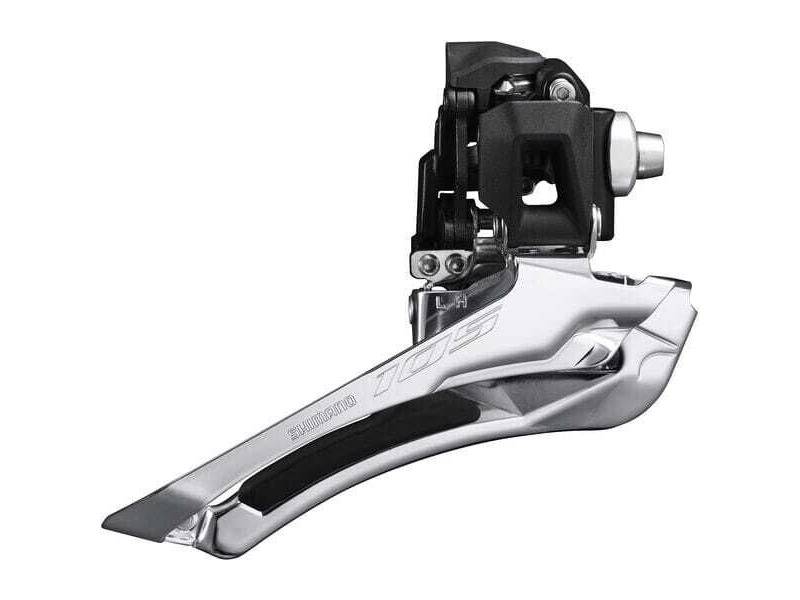Shimano FD-R7100 105 12-speed toggle front derailleur double braze-on black click to zoom image