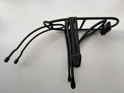 Cyclesense Pannier Rack for 20" Wheel Bikes Black click to zoom image