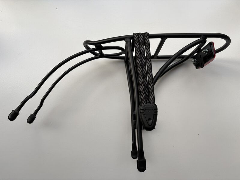 Cyclesense Pannier Rack for 20" Wheel Bikes Black click to zoom image