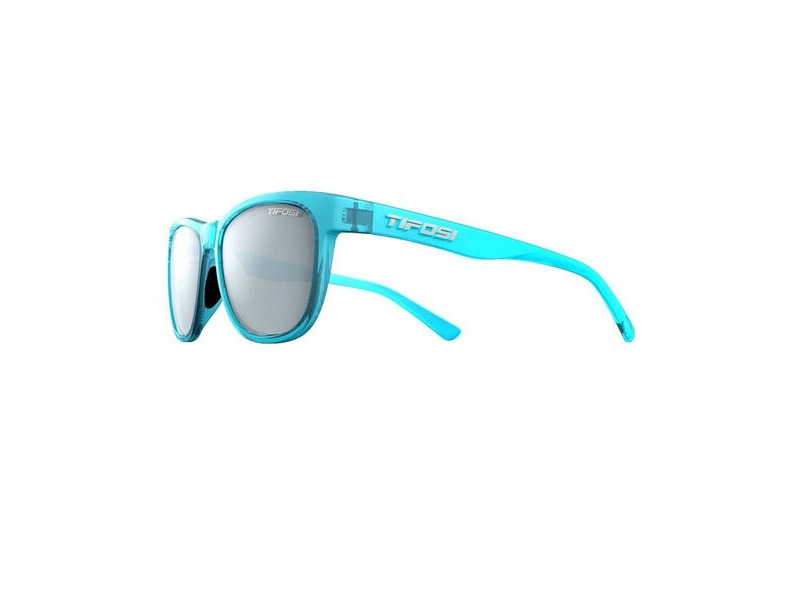 Tifosi Swank Single Lens Eyewear Crystal Sky Blue/Smoke Bright Blue click to zoom image