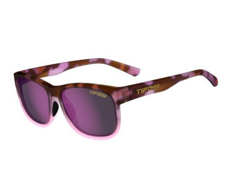 Tifosi Swank XL Pink Tortoise Single Lens Glasses click to zoom image