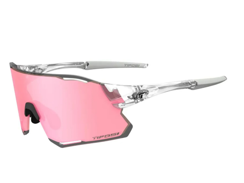 Tifosi Rail Race Clarion Rose Crystal Clear Multi Lens Glasses click to zoom image