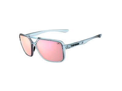 Tifosi Salto Single Lens Sunglasses Blue Horizon Pink Mirror 