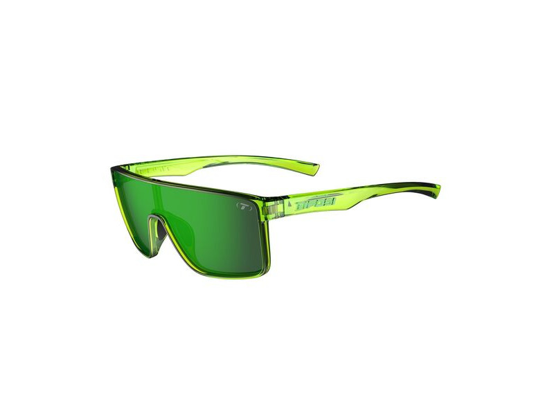 Tifosi Sanctum Single Lens Sunglasses Hyper Lime click to zoom image