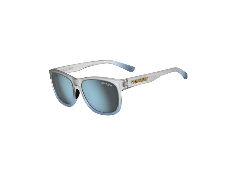Tifosi Swank Xl Single Lens Sunglasses Frost Blue click to zoom image