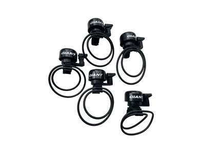 Giant Black Ping Flick Bell 22.2- 35mm Quantity 5