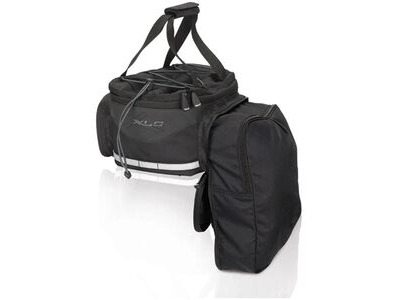 XLC Carrymore Rackbag 11L Black - needs a Rack Adaptor