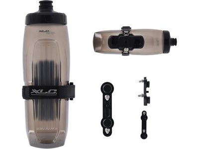 XLC Fidlock 700ml Twist Bottle & Cage Smoke