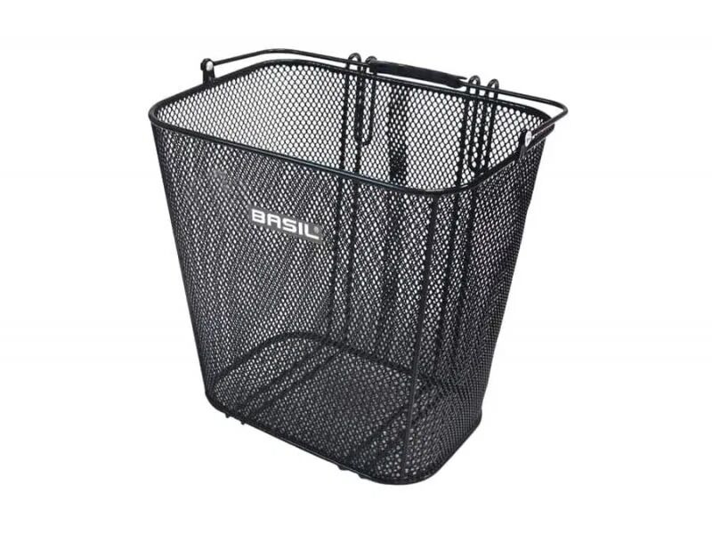 Basil Cardiff Rear Pannier Fit Basket Black Hook-on click to zoom image