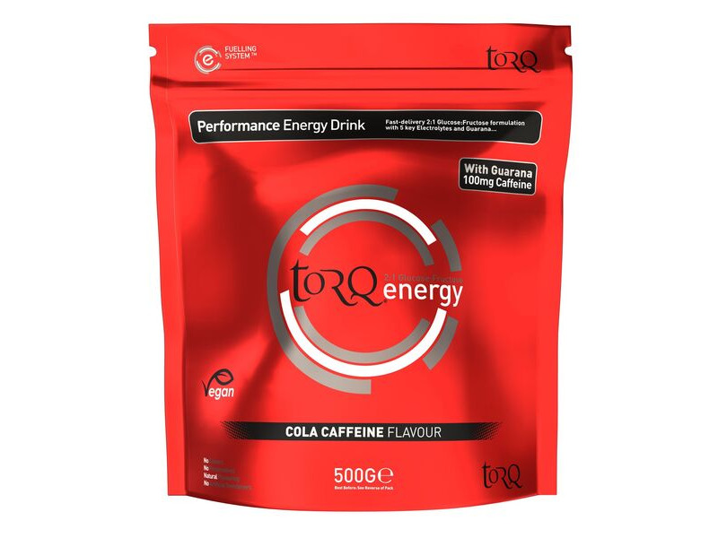 TORQ Torq Energy Caffeine Drink (2 X 500g) 2021 Cola click to zoom image