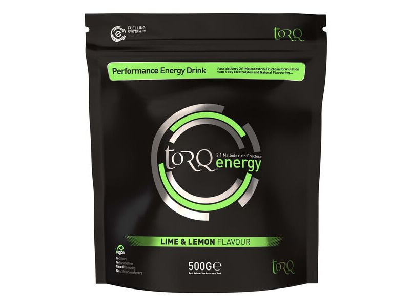 Torq Natural Energy Drink (1 X 500g): Lime & Lemon click to zoom image