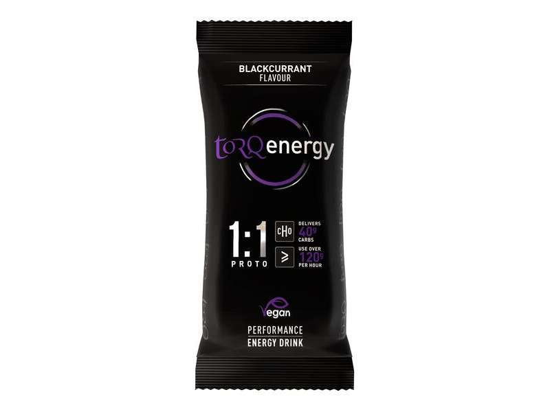 Torq Proto 1:1 Energy Drink Sachet Blackcurrant click to zoom image