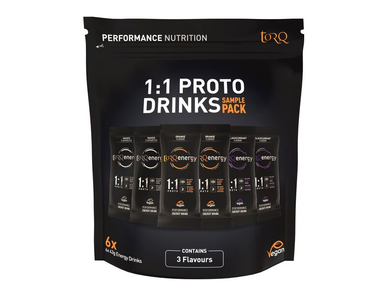 Torq Proto Sample Energy Drink Sachet 6 Pack click to zoom image