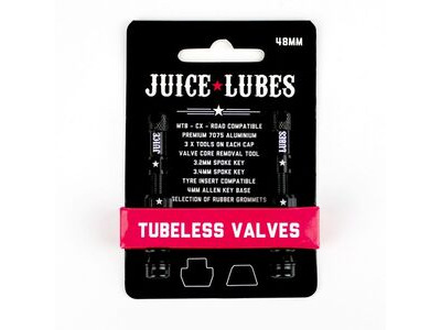 Juice Lubes Tubeless Valves  click to zoom image