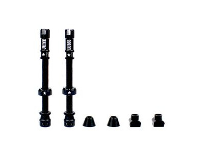 Juice Lubes Tubeless Valves 65mm Black  click to zoom image