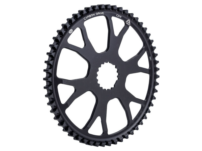 Gates Carbon Drive CDX S550 54.7 Rohloff RVS 55T Sprocket click to zoom image