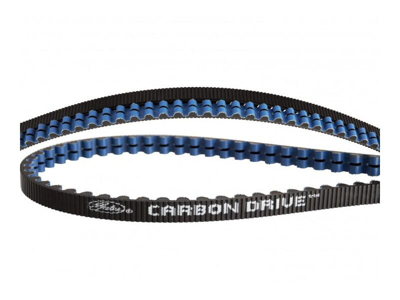 Gates Carbon Drive CDX Carbon Drive Belt Blue/Black 122t click to zoom image