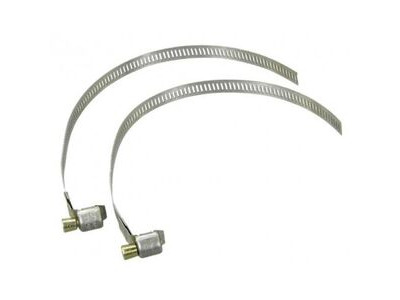 Rohloff Speedhub Pipe Clamps Silver PAIR 