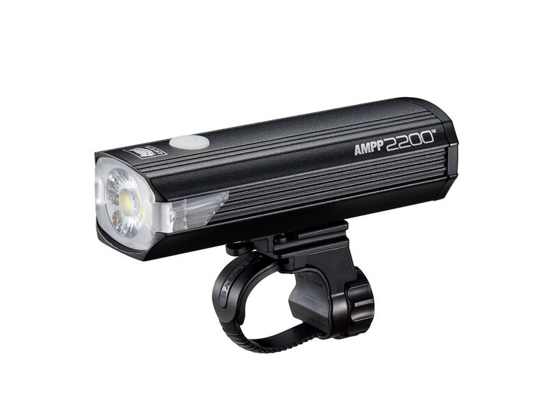 Cateye Ampp 2200 Front Bike Light: Black click to zoom image