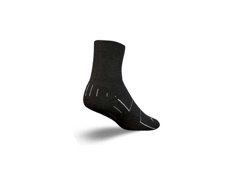 SOCK GUY Black Wooligan Socks click to zoom image