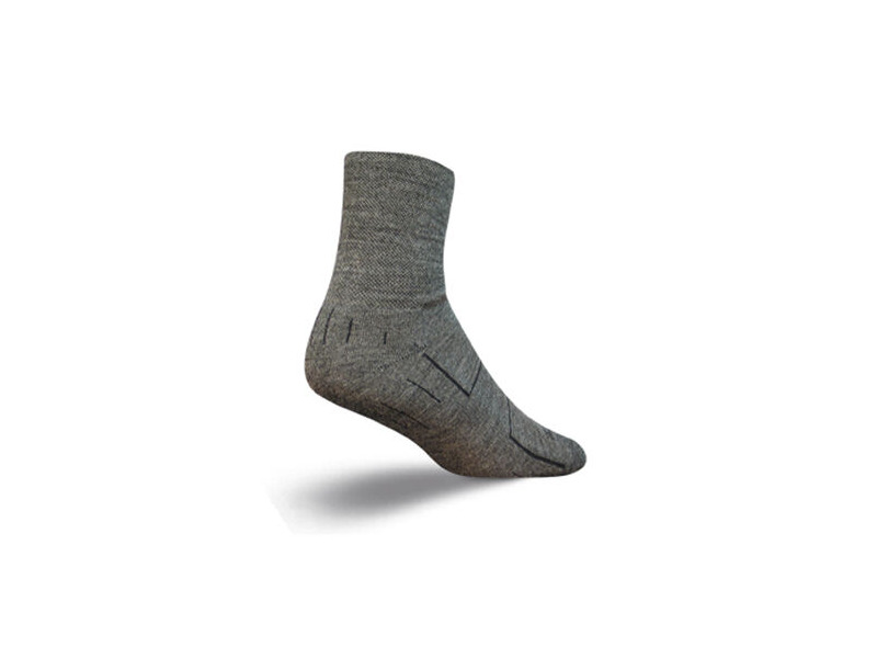 SOCK GUY Charcoal Wooligan Socks click to zoom image