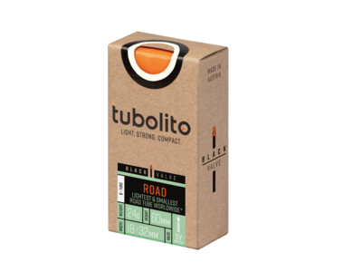 Tubolito S-Tubo 700C Road 60mm Presta Valve in Black (700 x 18-32mm)