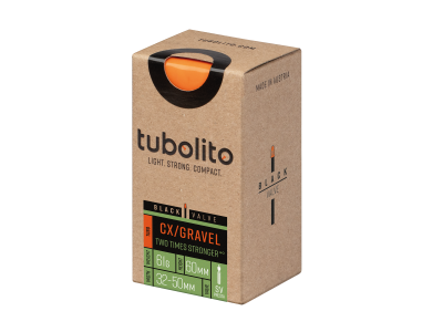Tubolito Tubo CX/Gravel 42mm Presta Valve in Black (700C/29"/27.5" 32-50mm)
