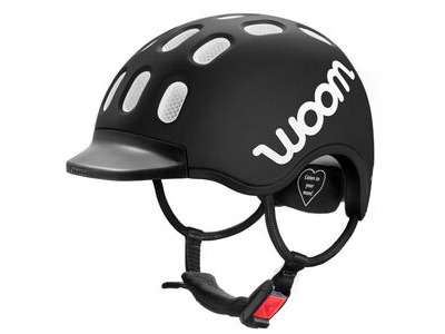 WOOM Kids' Helmet S 50-53cm Black  click to zoom image
