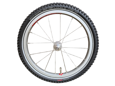woom Soopa Doopa Front Wheel 16" with Schwalbe Little Joe 