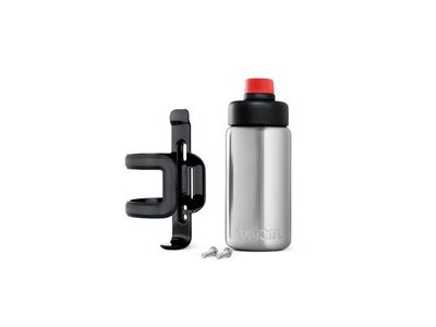 woom GLUG Stainless Bottle and Cage