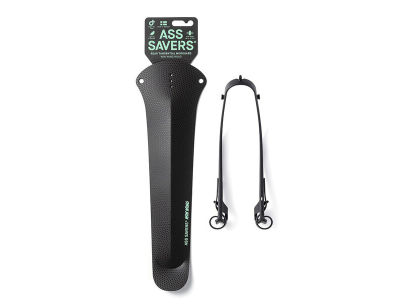 Ass Savers Win Wing Road 2 Rear Mudguard Black click to zoom image