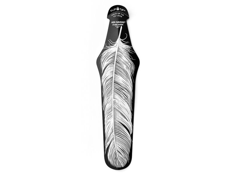 Ass Savers Regular Rear Mudguard Feather click to zoom image