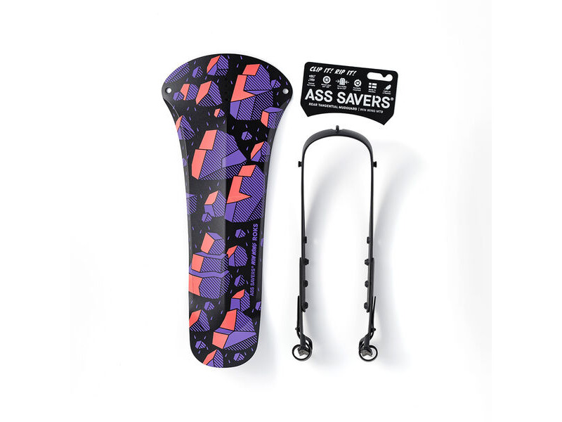 Ass Savers Win Wing MTB Rear Mudguard Roks click to zoom image