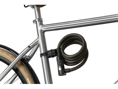 AXA Resolute C15-180 Combination Cable Lock with Bracket click to zoom image