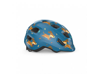 MET Hooray Kids Helmet Dark Blue click to zoom image