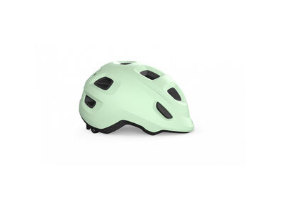 MET Hooray Kids Helmet Frosty Green click to zoom image