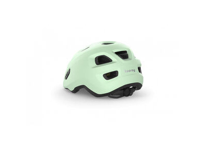 MET Hooray Kids Helmet Frosty Green click to zoom image