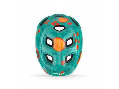 MET Hooray Kids Helmet Green click to zoom image